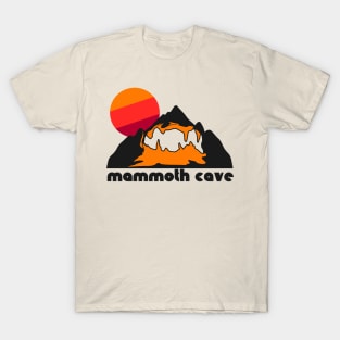 Retro Mammoth Cave ))(( Tourist Souvenir National Park Design T-Shirt